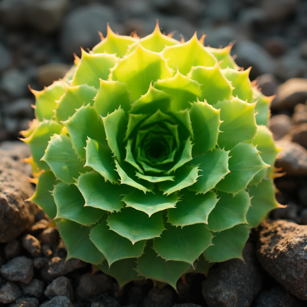 Aeonium faliste (Aeonium undulatum)