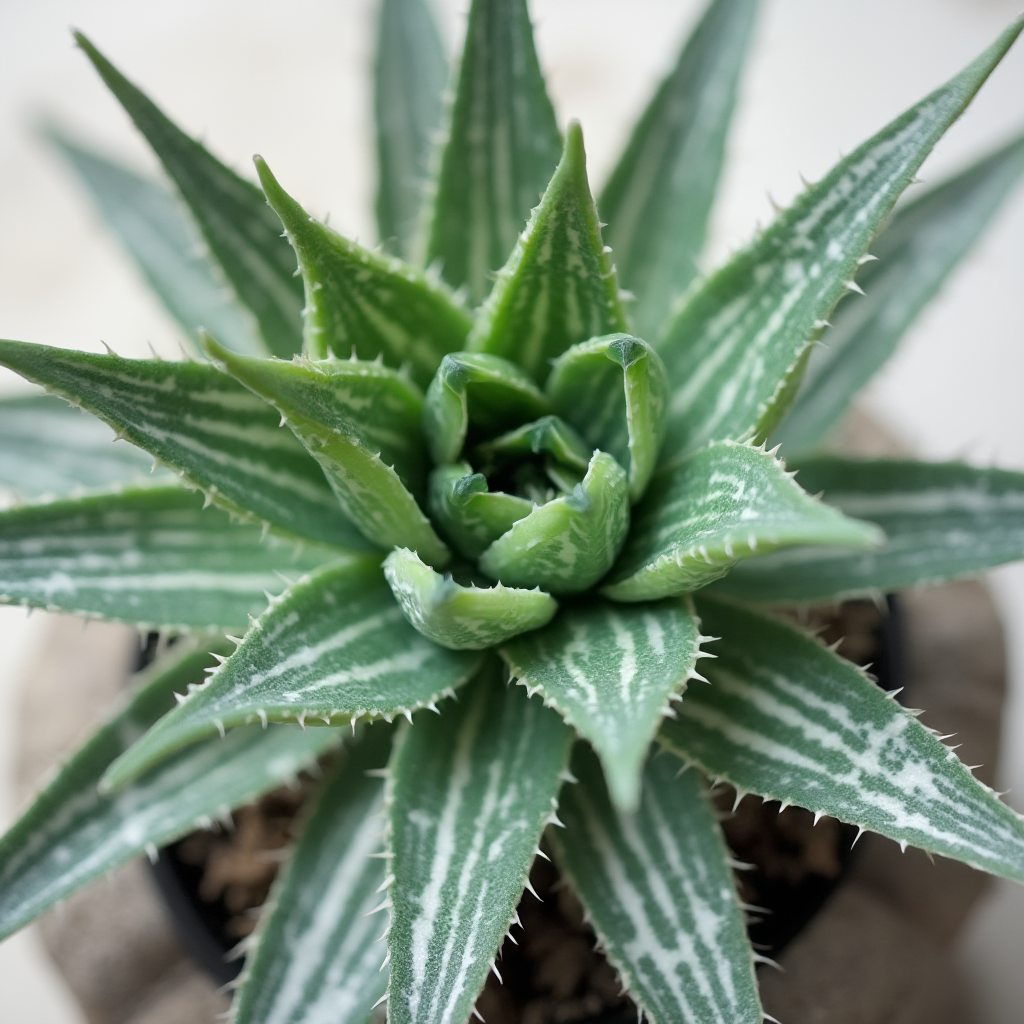 Aloes pstrzyk (Aloe variegata)
