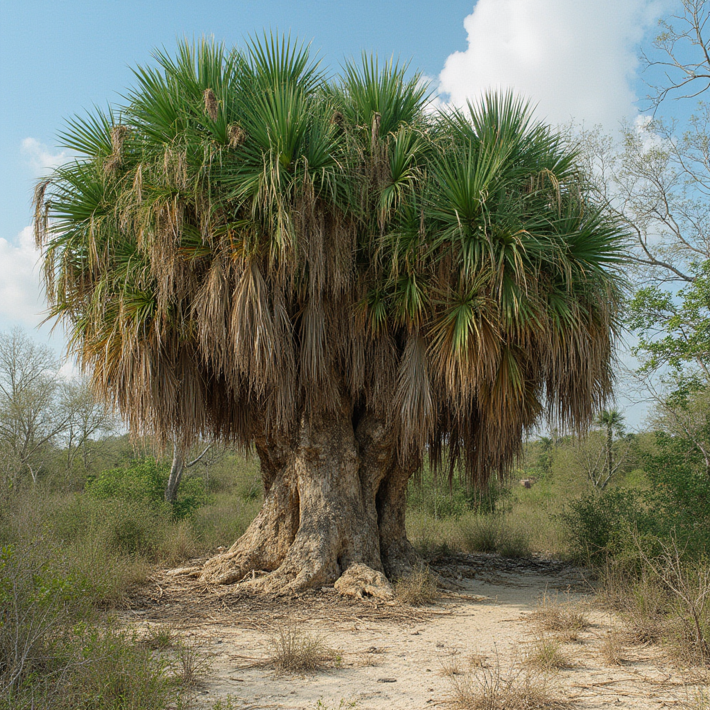 Beaucarnea szczeciniasta (Beaucarnea pliabilis)