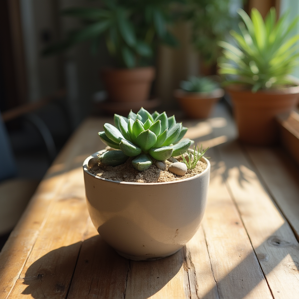 Grubosz mechowaty (Crassula muscosa)